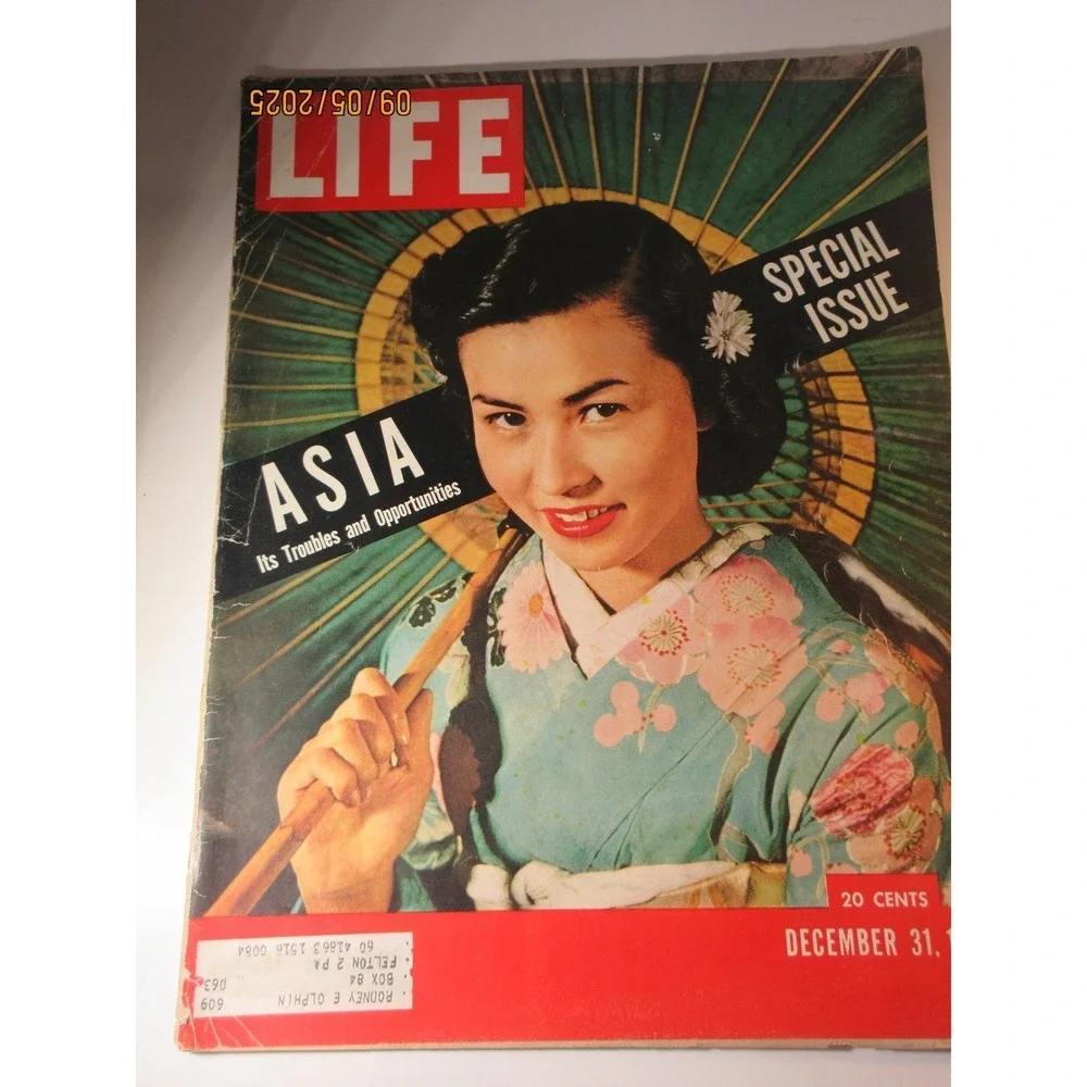 LIFE Magazine December 31 1956 Asia Special Issue Vintage Ads Chris Craft